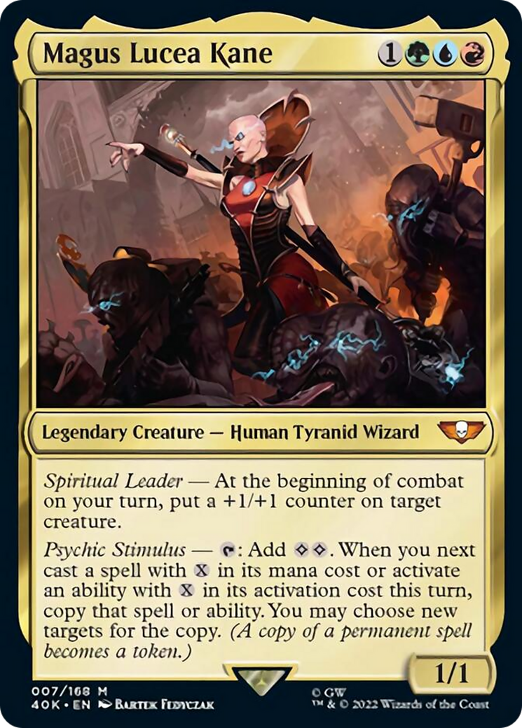 Magus Lucea Kane (Surge Foil) [Warhammer 40,000] | Good Games Cannington