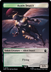 Mutant // Alien Insect Double-Sided Token [Doctor Who Tokens] | Good Games Cannington