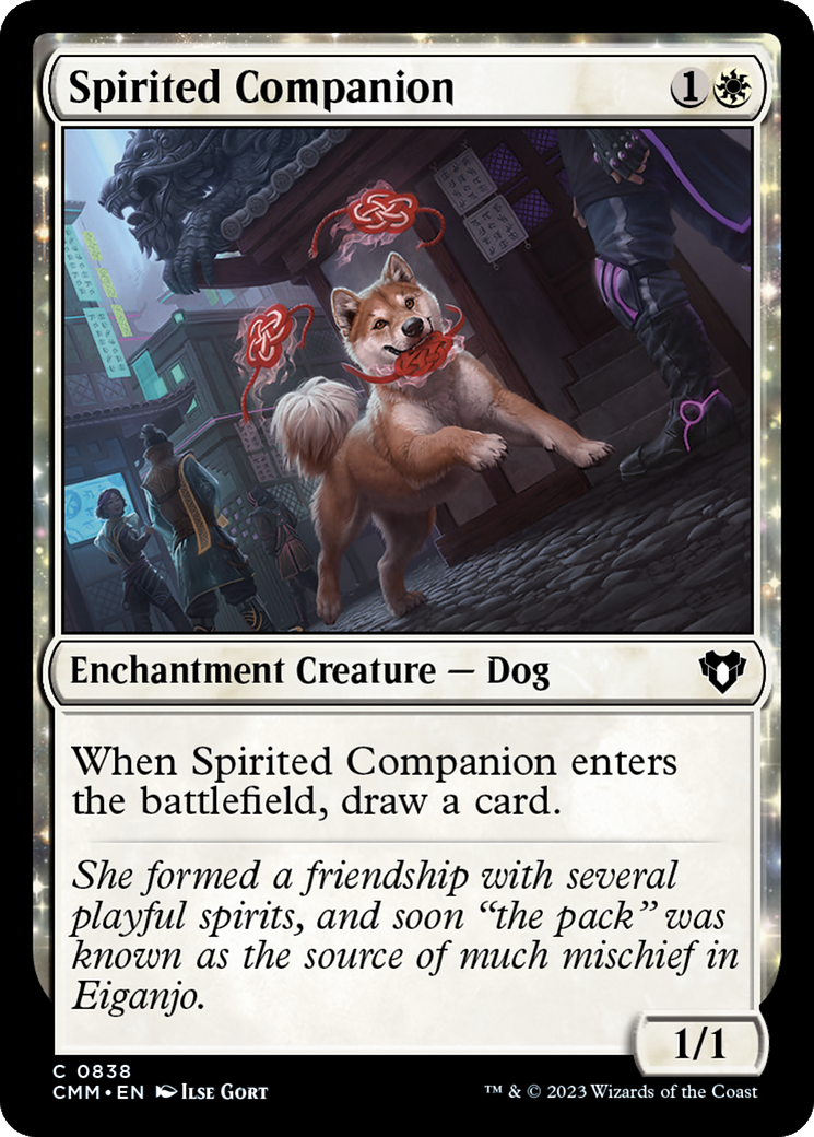 Spirited Companion [Commander Masters] | Good Games Cannington