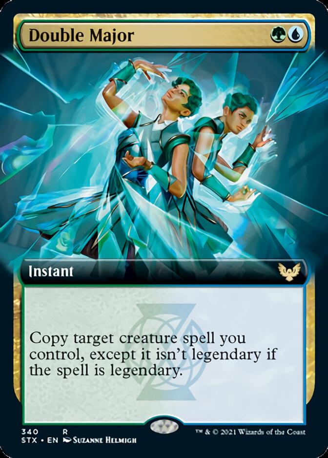 Double Major (Extended Art) [Strixhaven: School of Mages] | Good Games Cannington