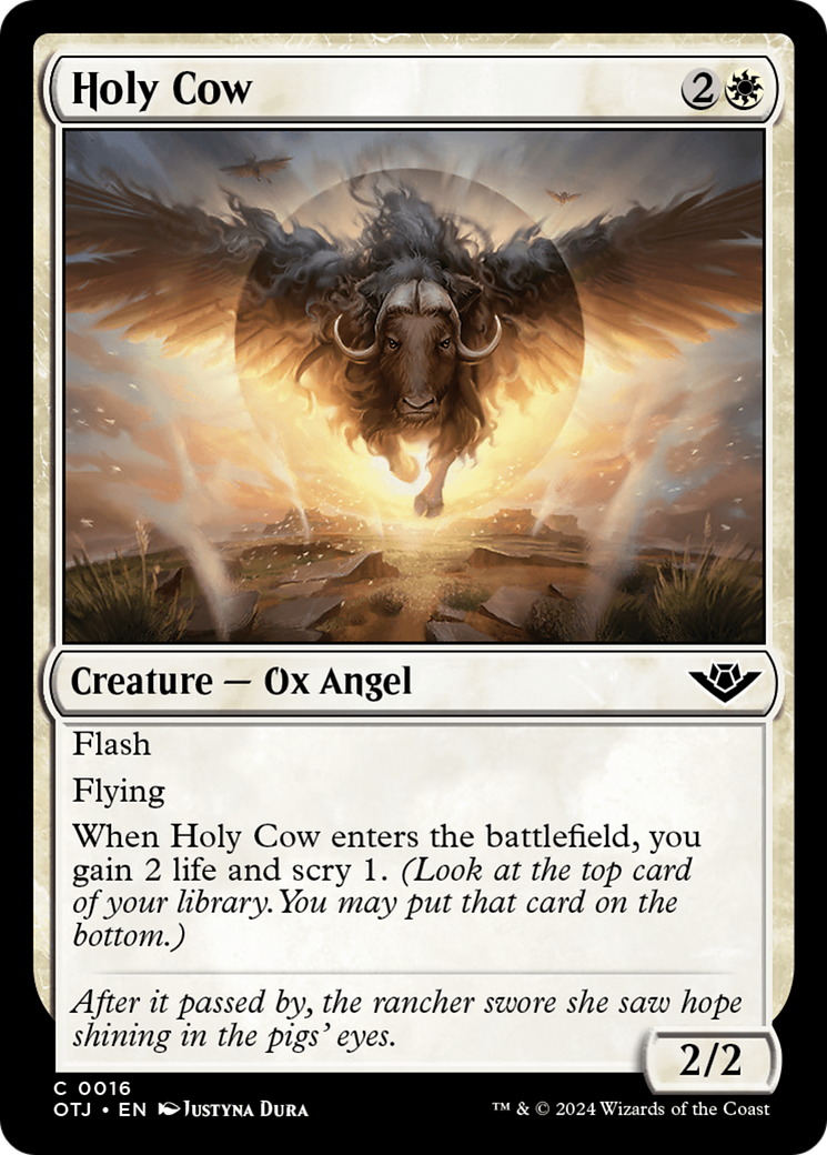 Holy Cow [Outlaws of Thunder Junction] | Good Games Cannington