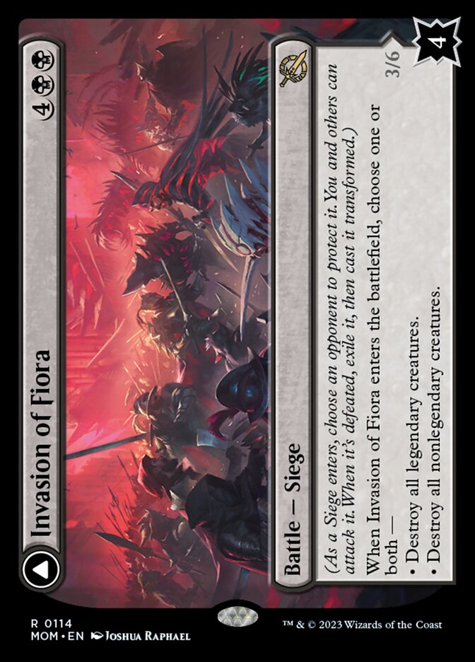Invasion of Fiora // Marchesa, Resolute Monarch [March of the Machine] | Good Games Cannington