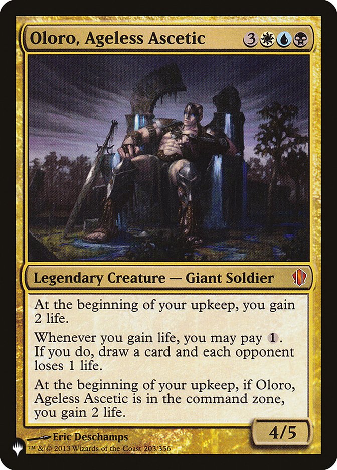 Oloro, Ageless Ascetic [The List] | Good Games Cannington