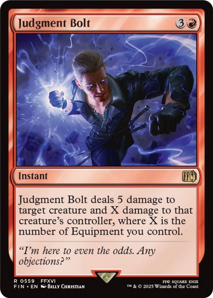Judgment Bolt [FINAL FANTASY] | Good Games Cannington