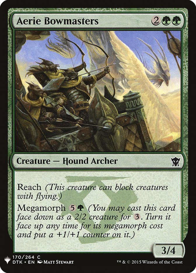 Aerie Bowmasters [Mystery Booster] | Good Games Cannington