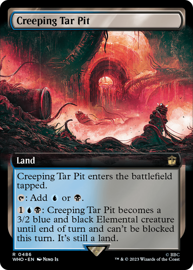 Creeping Tar Pit (Extended Art) [Doctor Who] | Good Games Cannington