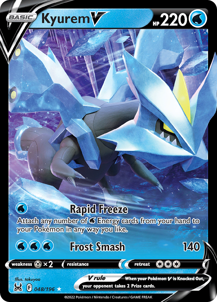 Kyurem V (048/196) (Jumbo Card) [Sword & Shield: Lost Origin] | Good Games Cannington