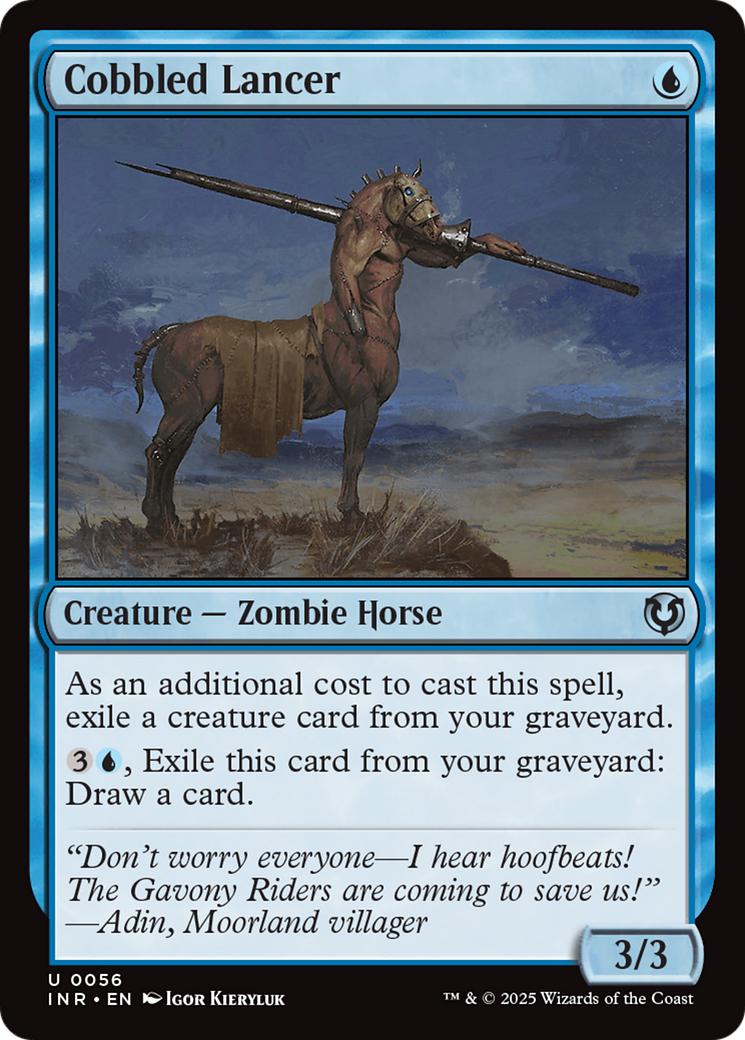 Cobbled Lancer [Innistrad Remastered] | Good Games Cannington