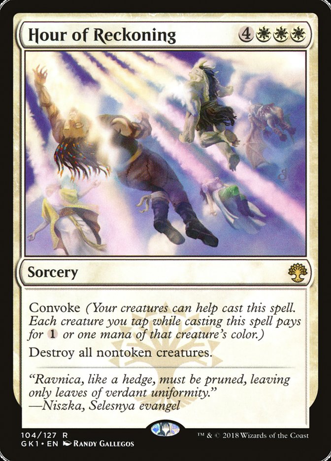 Hour of Reckoning [Guilds of Ravnica Guild Kit] | Good Games Cannington