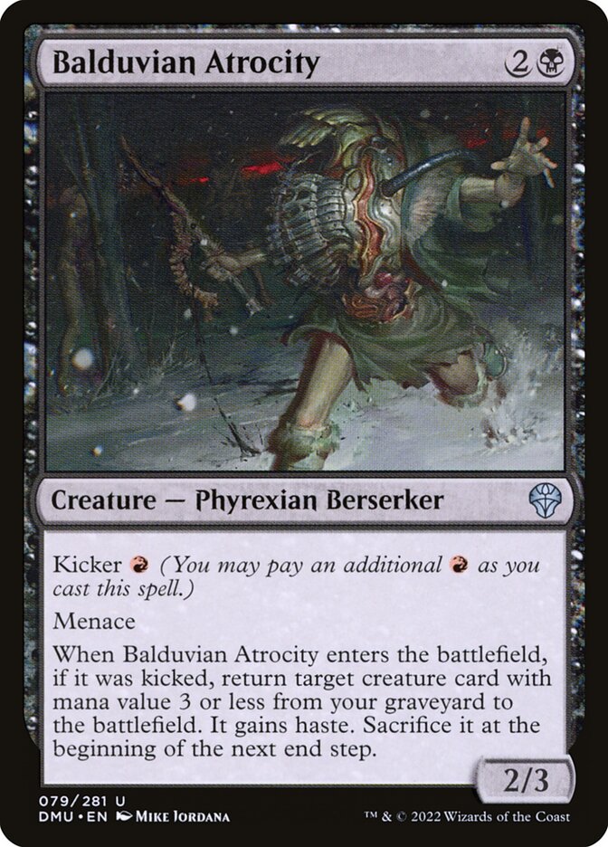 Balduvian Atrocity 79/281 (Dominaria United)  - Foil | Good Games Cannington
