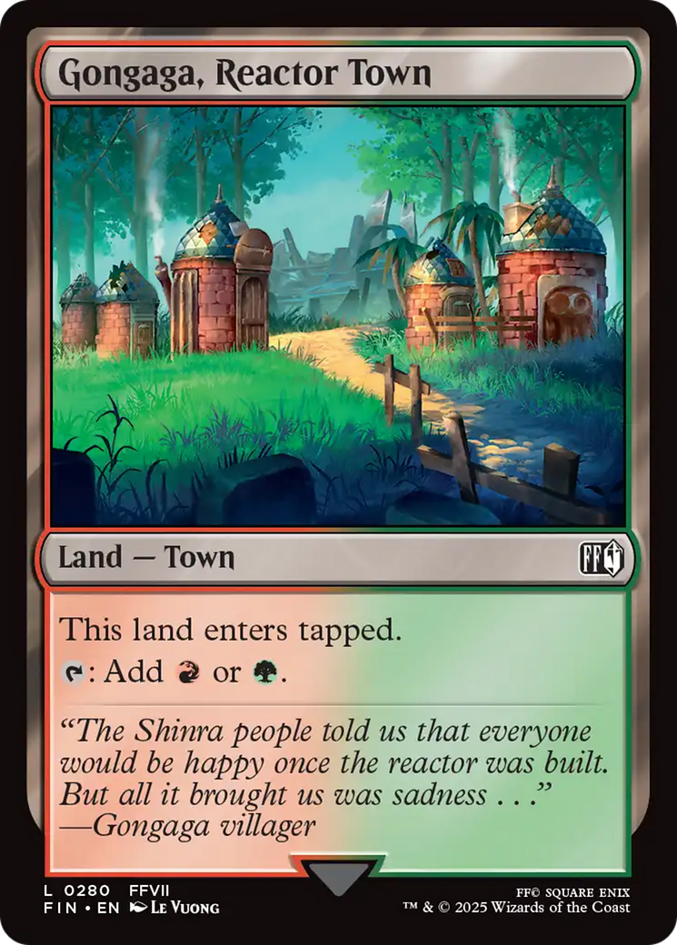 Gongaga, Reactor Town [FINAL FANTASY] | Good Games Cannington