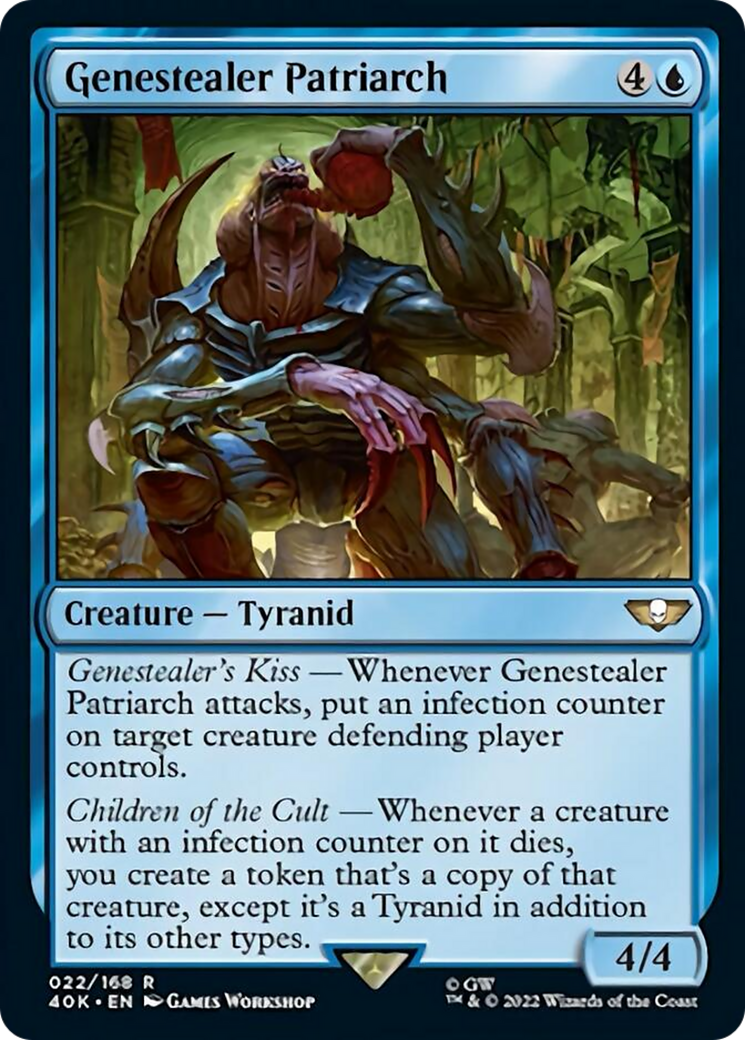 Genestealer Patriarch (Surge Foil) [Warhammer 40,000] | Good Games Cannington