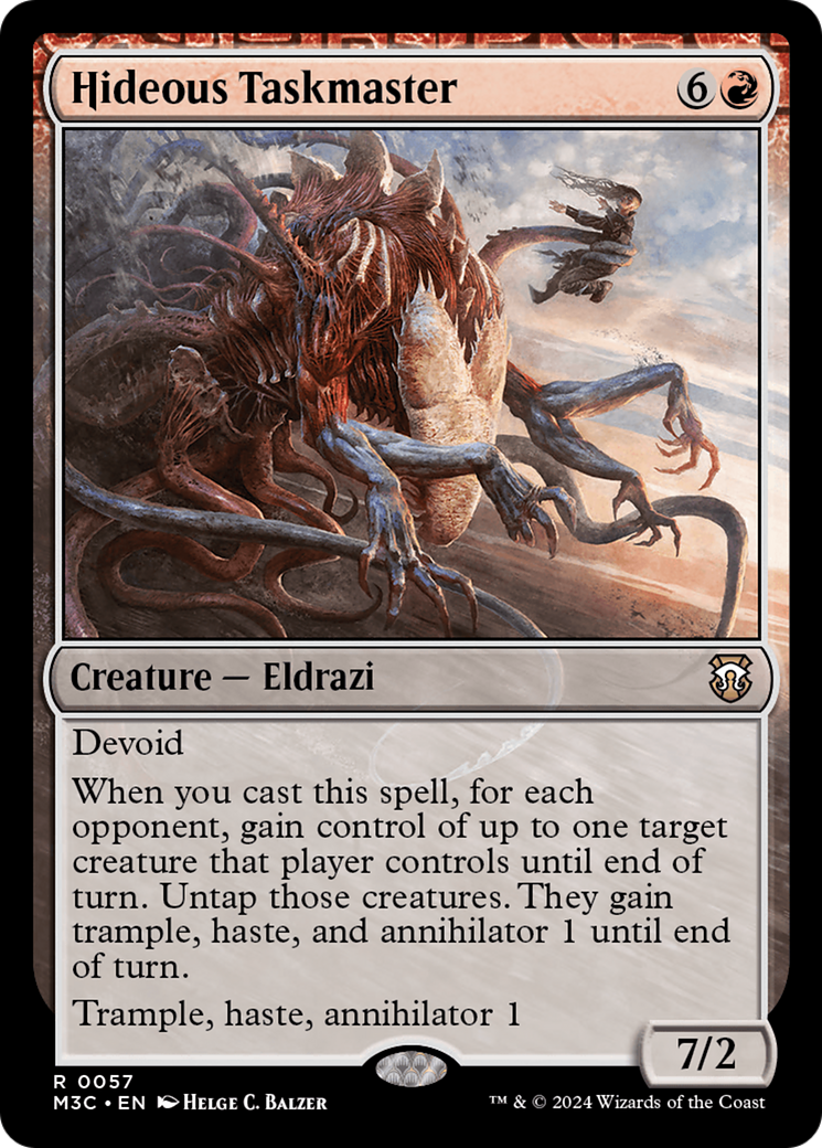 Hideous Taskmaster [Modern Horizons 3 Commander] | Good Games Cannington