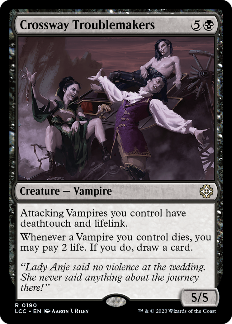 Crossway Troublemakers [The Lost Caverns of Ixalan Commander] | Good Games Cannington