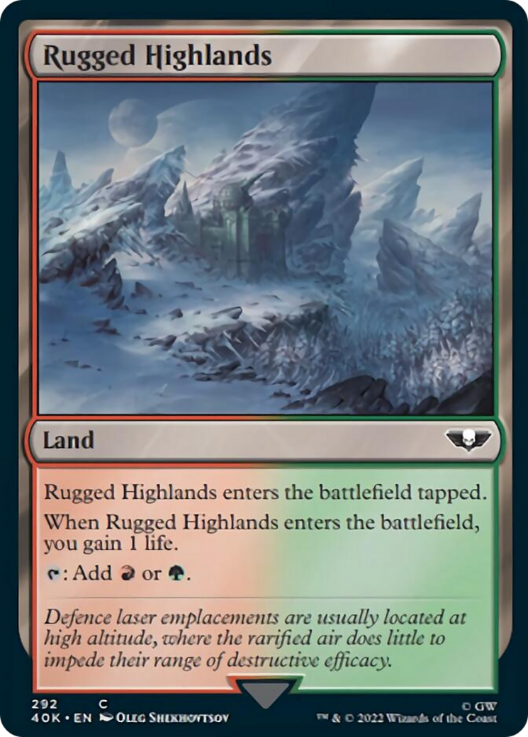 Rugged Highlands [Warhammer 40,000] | Good Games Cannington