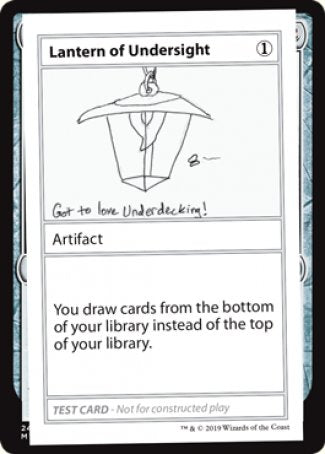 Lantern of Undersight (2021 Edition) [Mystery Booster Playtest Cards] | Good Games Cannington