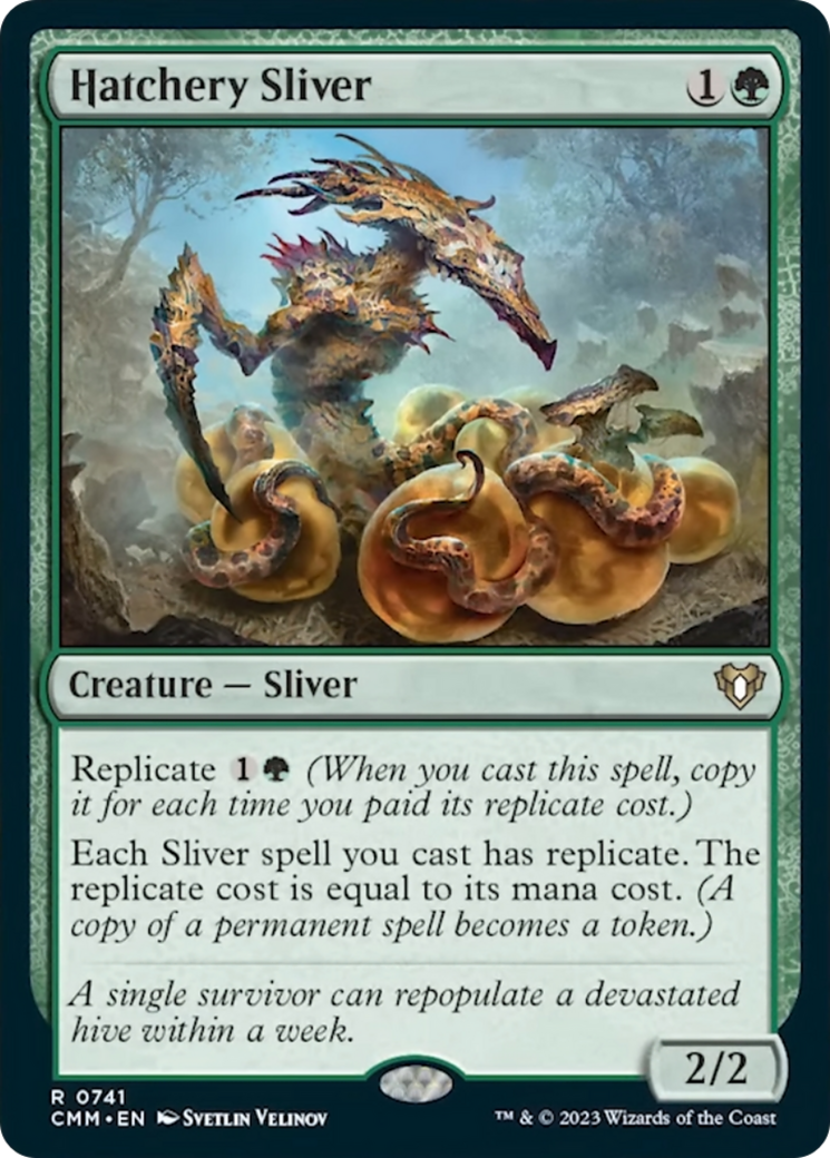 Hatchery Sliver [Commander Masters] | Good Games Cannington