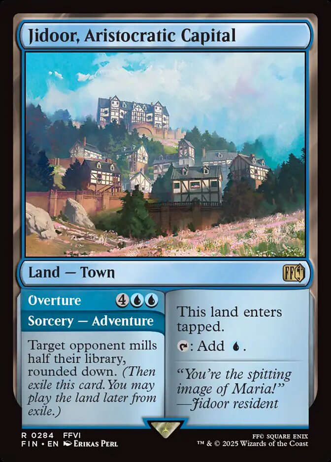 Jidoor, Aristocratic Capital // Overture 284 (FINAL FANTASY)  - Foil | Good Games Cannington