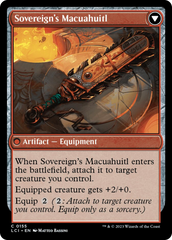 Idol of the Deep King // Sovereign's Macuahuitl [The Lost Caverns of Ixalan] | Good Games Cannington
