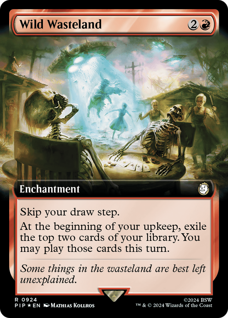 Wild Wasteland (Extended Art) (Surge Foil) [Fallout] | Good Games Cannington