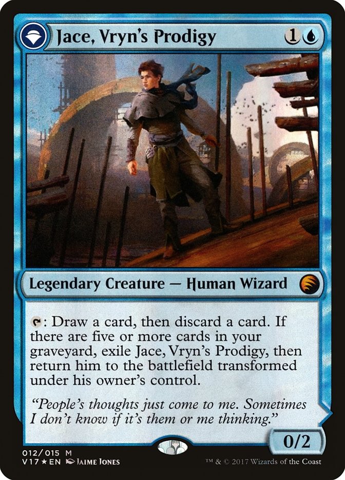Jace, Vryn's Prodigy // Jace, Telepath Unbound [From the Vault: Transform] | Good Games Cannington