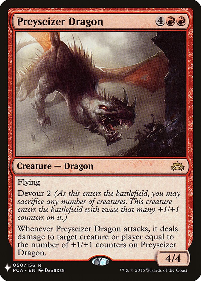 Preyseizer Dragon [The List] | Good Games Cannington