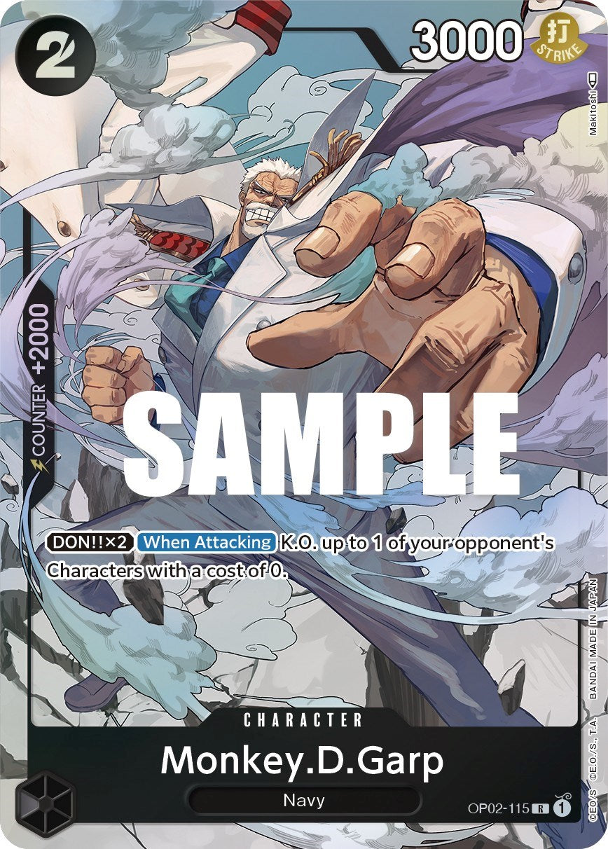 Monkey.D.Garp (Alternate Art) [Paramount War] | Good Games Cannington