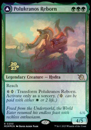 Polukranos Reborn // Polukranos, Engine of Ruin [March of the Machine Prerelease Promos] | Good Games Cannington