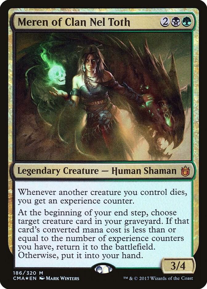 Meren of Clan Nel Toth 186/320 (Commander Anthology)  - Foil | Good Games Cannington