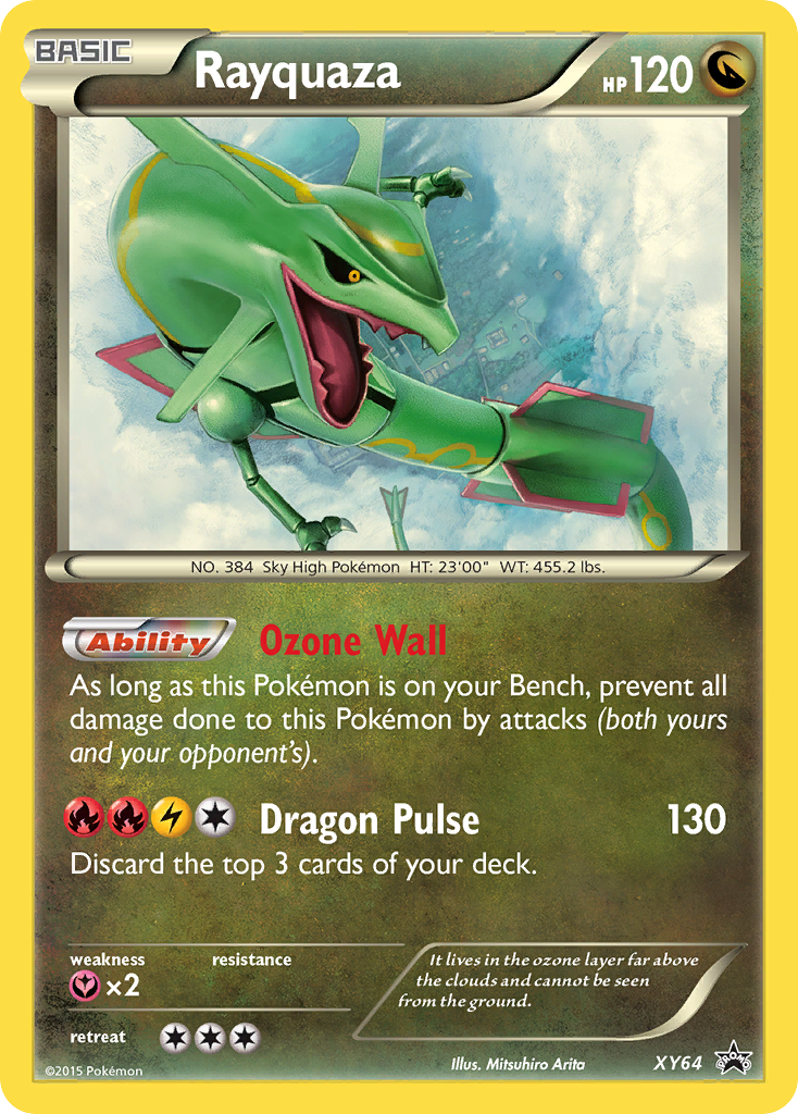 Rayquaza (XY64) [XY: Black Star Promos] | Good Games Cannington
