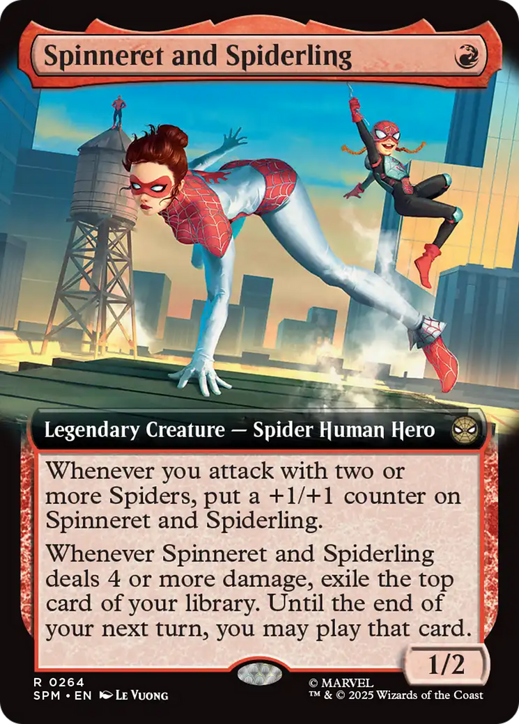 Spinneret and Spiderling (Extended Art) [Marvel's Spider-Man] | Good Games Cannington