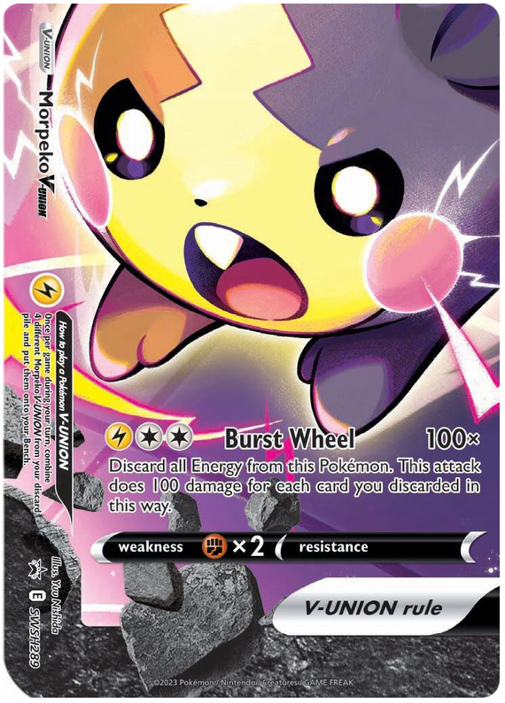 Morpeko V-Union (SWSH289) [Sword & Shield: Black Star Promos] | Good Games Cannington