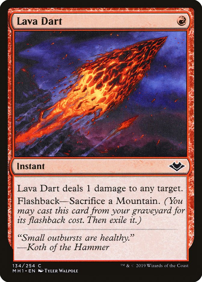 Lava Dart 134 (Modern Horizons)  | Good Games Cannington