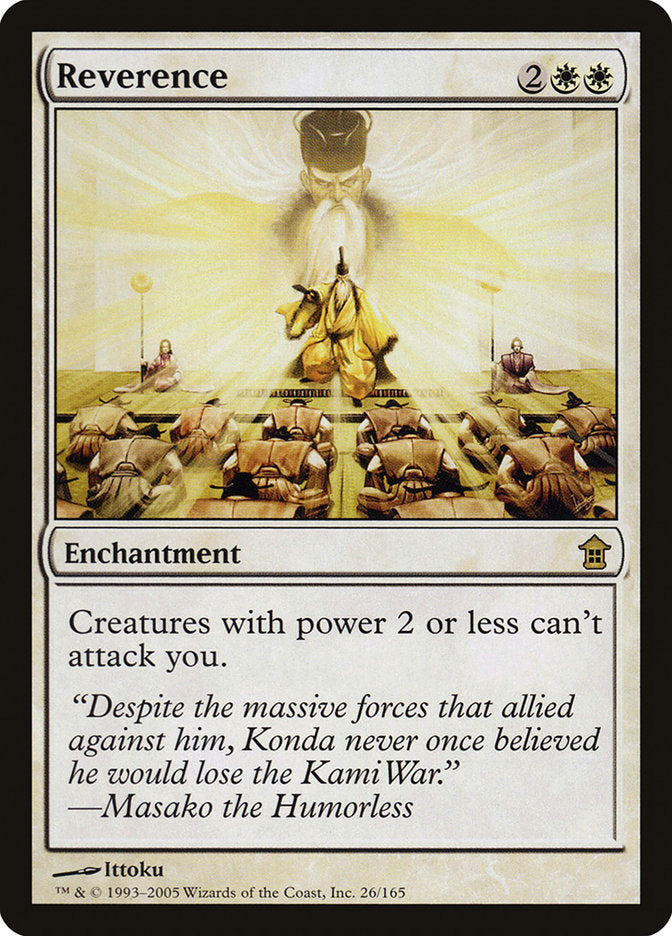 Reverence [Saviors of Kamigawa] | Good Games Cannington