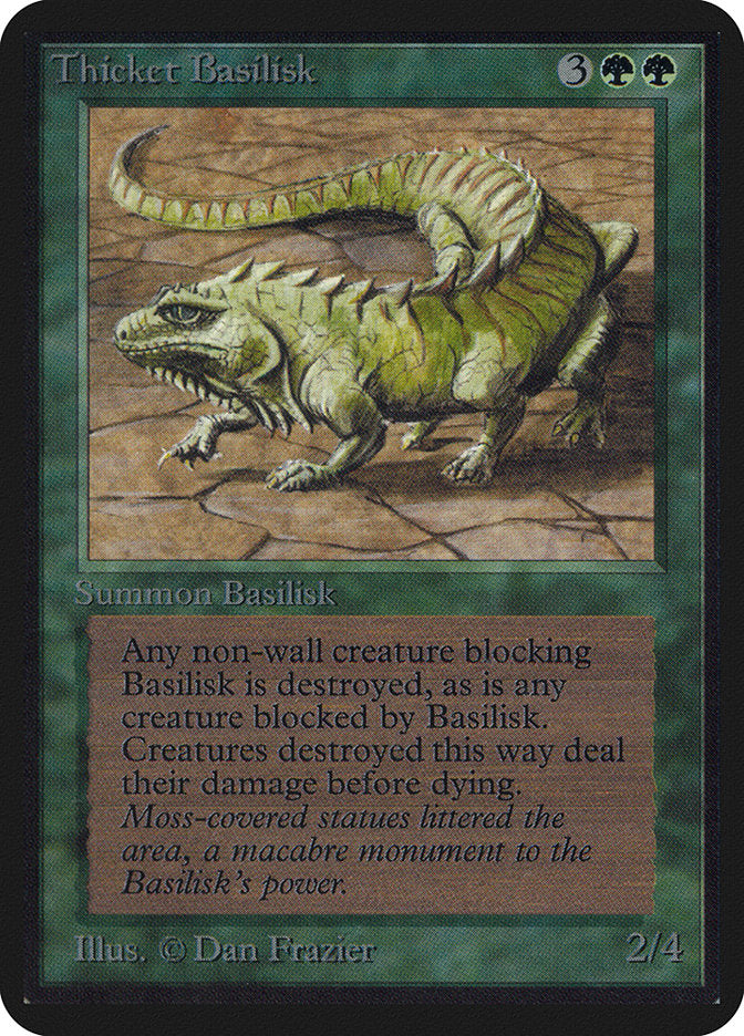Thicket Basilisk [Alpha Edition] | Good Games Cannington