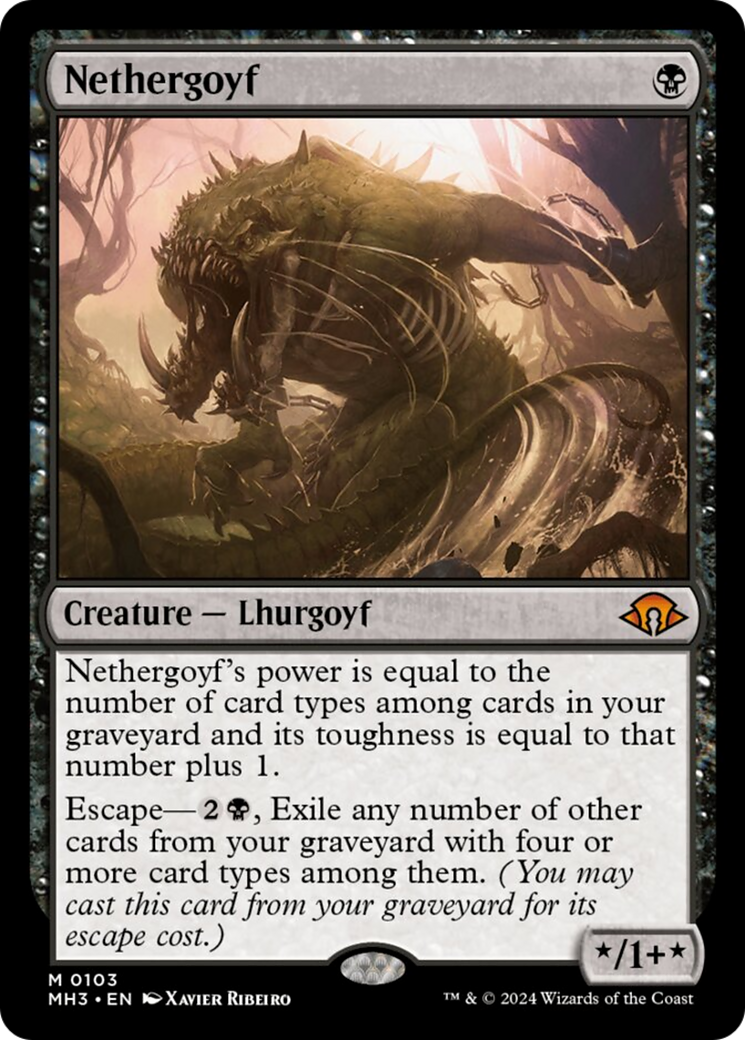 Nethergoyf [Modern Horizons 3] | Good Games Cannington