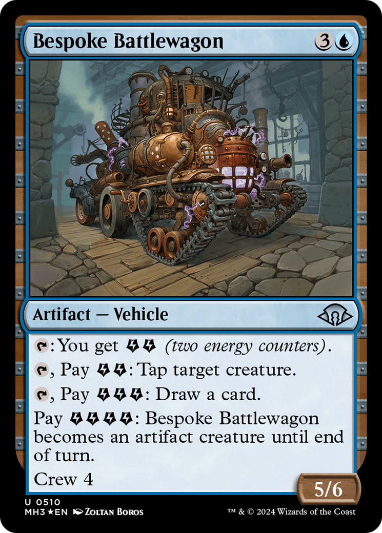 Bespoke Battlewagon (Ripple Foil) [Modern Horizons 3] | Good Games Cannington