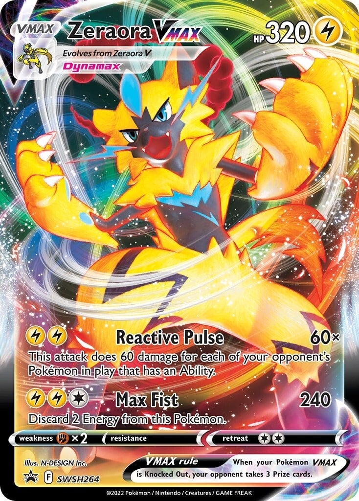 Zeraora VMAX (SWSH264) [Sword & Shield: Black Star Promos] | Good Games Cannington