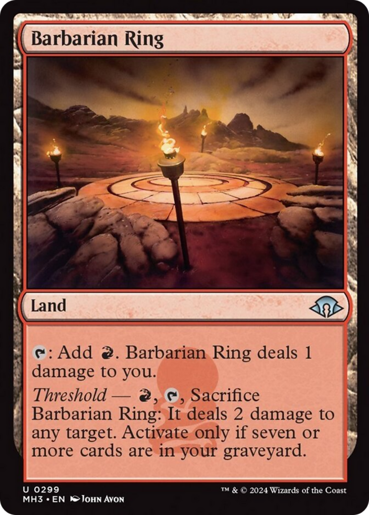 Barbarian Ring [Modern Horizons 3] | Good Games Cannington