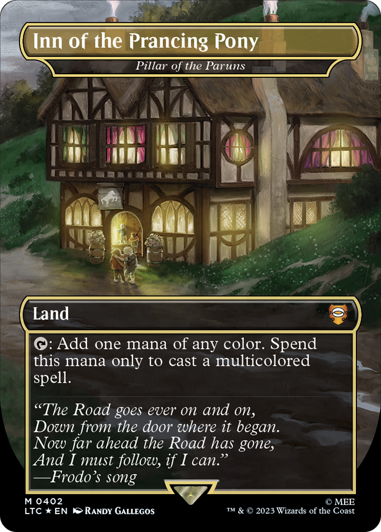 Inn of the Prancing Pony - Pillar of the Paruns (Surge Foil Realms and Relics) [The Lord of the Rings: Tales of Middle-Earth Commander] | Good Games Cannington