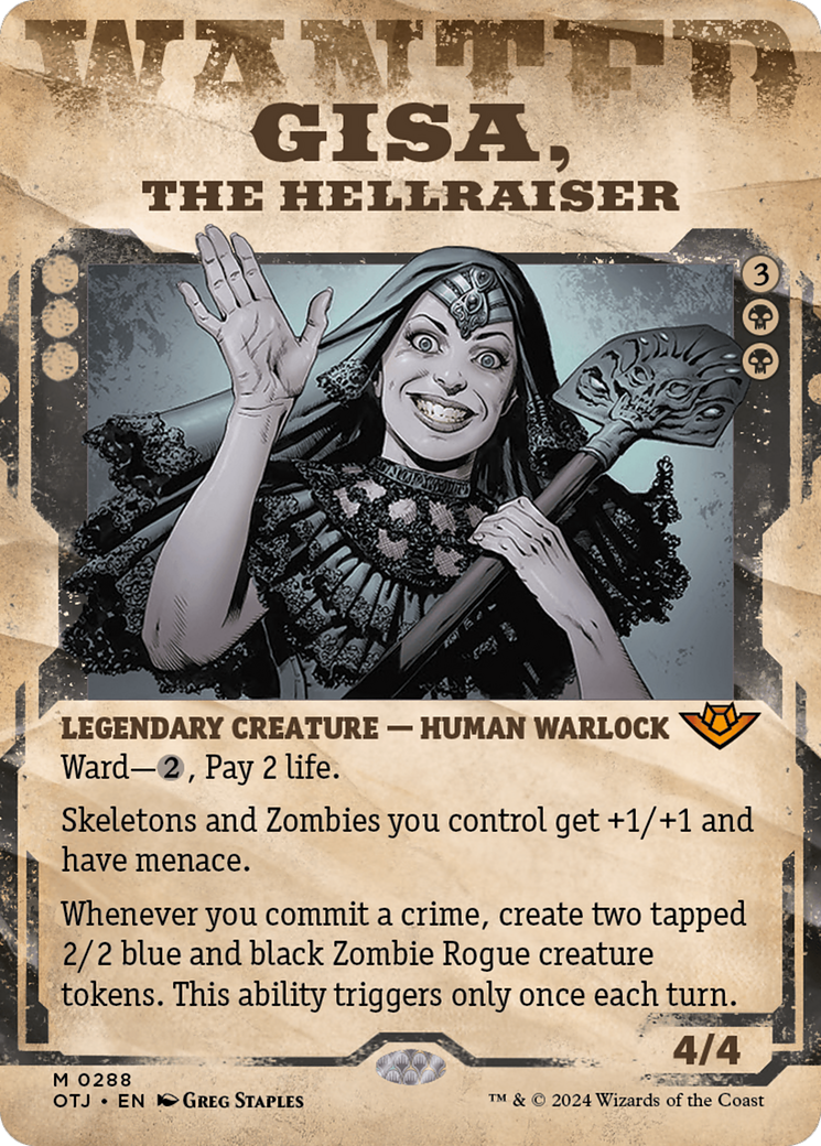 Gisa, the Hellraiser (Showcase) [Outlaws of Thunder Junction] | Good Games Cannington
