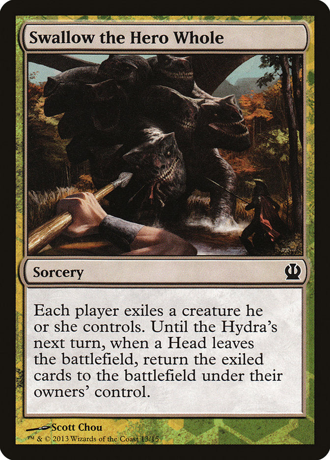 Swallow the Hero Whole [Theros Face the Hydra] | Good Games Cannington