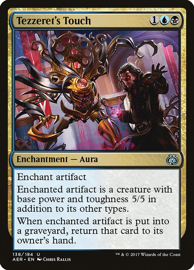 Tezzeret's Touch 138/184 (Aether Revolt)  | Good Games Cannington