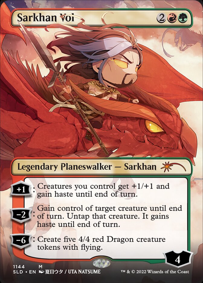 Sarkhan Vol (Borderless) [Secret Lair Drop Series] | Good Games Cannington