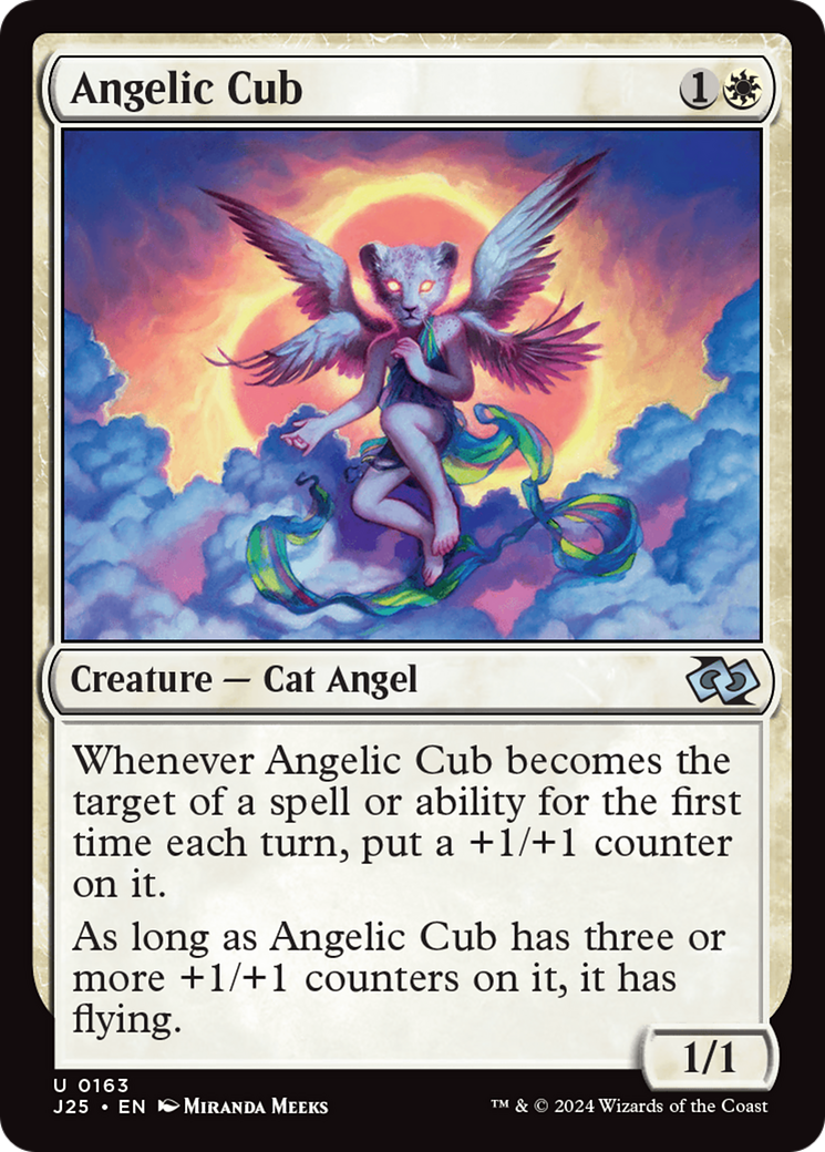Angelic Cub [Foundations Jumpstart] | Good Games Cannington