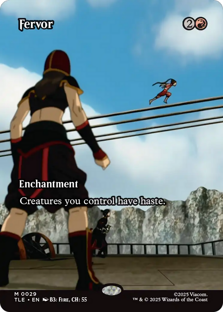 Fervor (Borderless) [Avatar: The Last Airbender: Eternal-Legal] | Good Games Cannington
