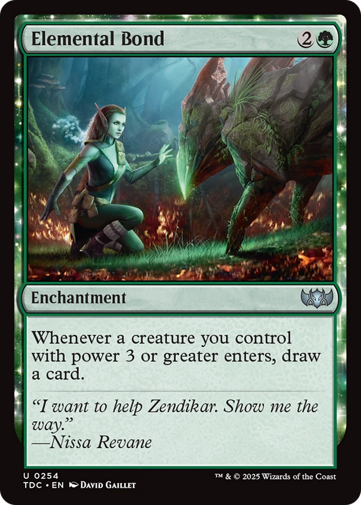 Elemental Bond [Tarkir: Dragonstorm Commander] | Good Games Cannington