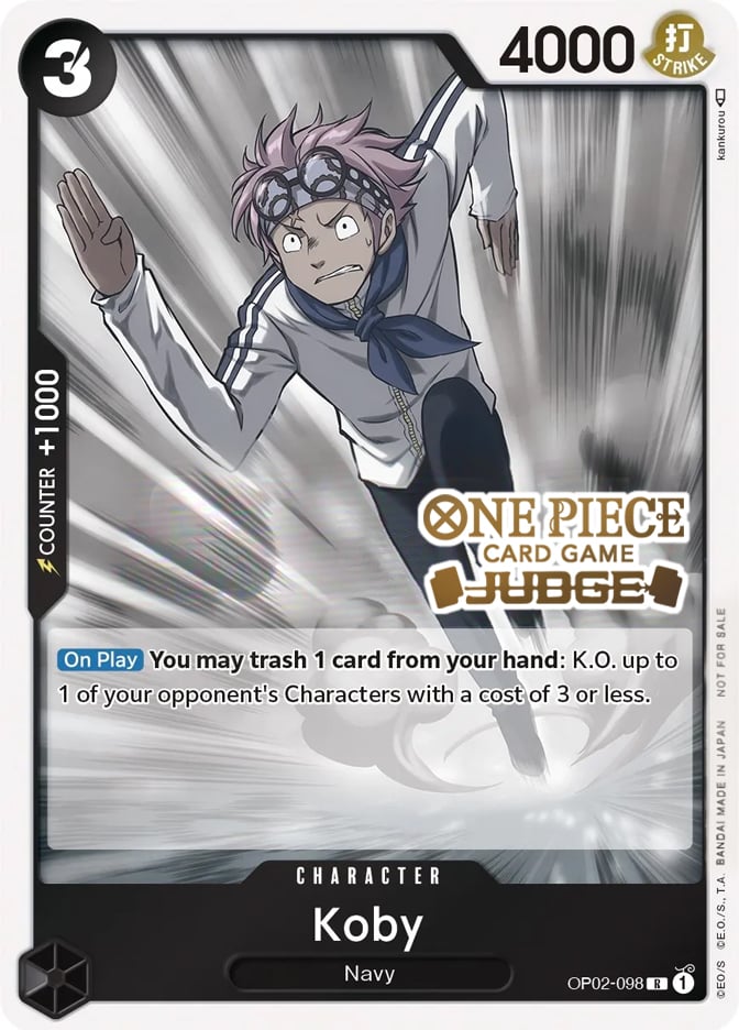 Koby (Judge) [One Piece Promotion Cards] | Good Games Cannington