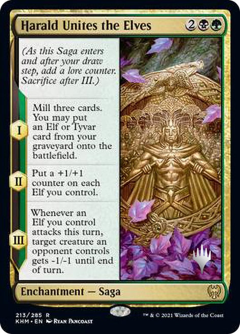 Harald Unites the Elves (Promo Pack) [Kaldheim Promos] | Good Games Cannington