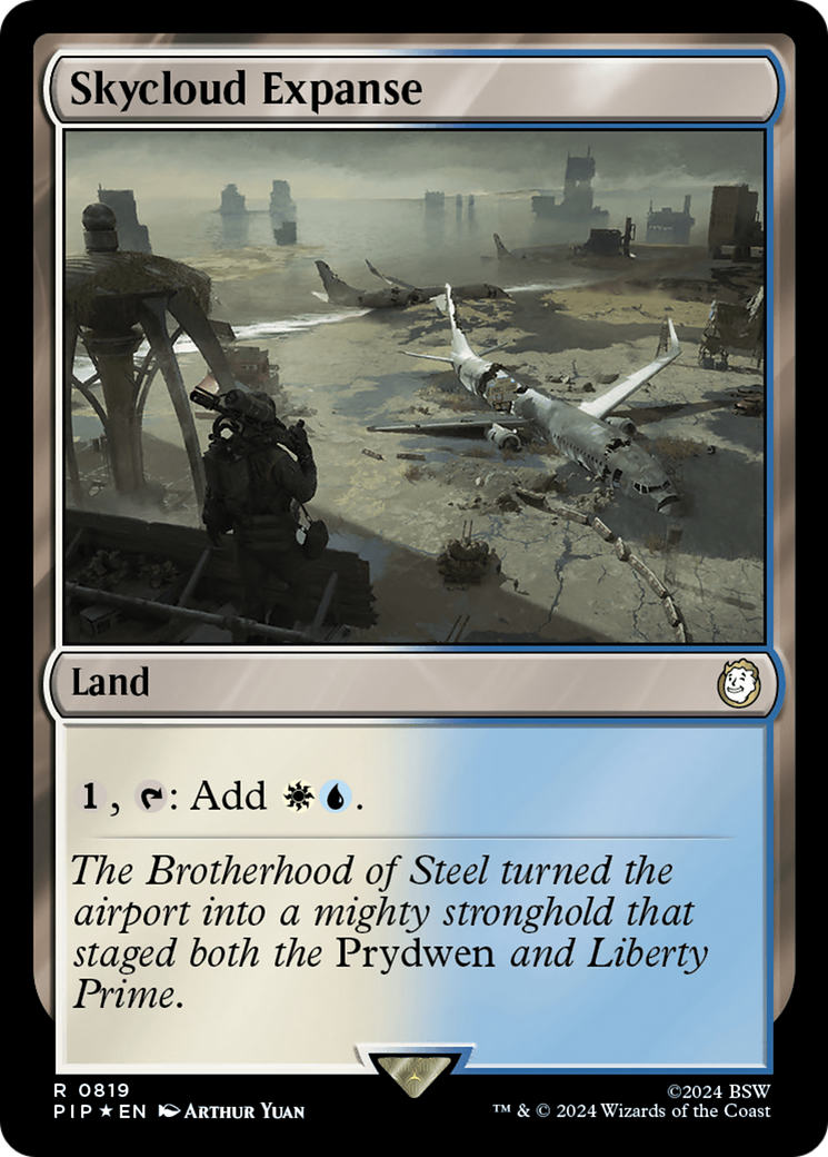 Skycloud Expanse (Surge Foil) [Fallout] | Good Games Cannington